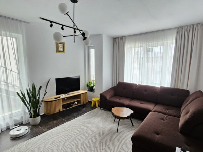 Casa tip duplex  finisata, mobilata modern, garaj, zona TCI