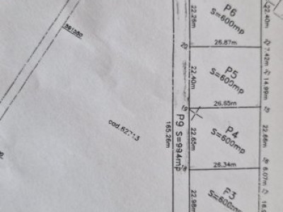 Teren 600 mp pentru constructie casa, Popesti Deal