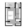 Apartament 1 cameră, decomandat, cu bucătărie separată – zona Iulius Mall