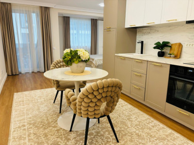 Apartament 1 camera Soporului, finisaje lux, mobilat, parcare