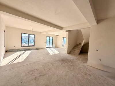 Casă individuală nouă în Dezmir – semifinisată, teren 564 mp.