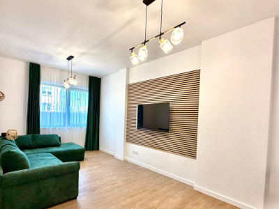 Apartament 1 camera, totul nou, bloc NZEB, zona Pod IRA.
